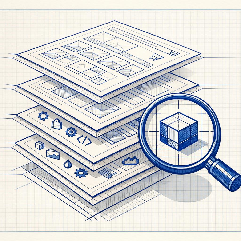 Technical diagram of a Shopify theme structure with 3D media support